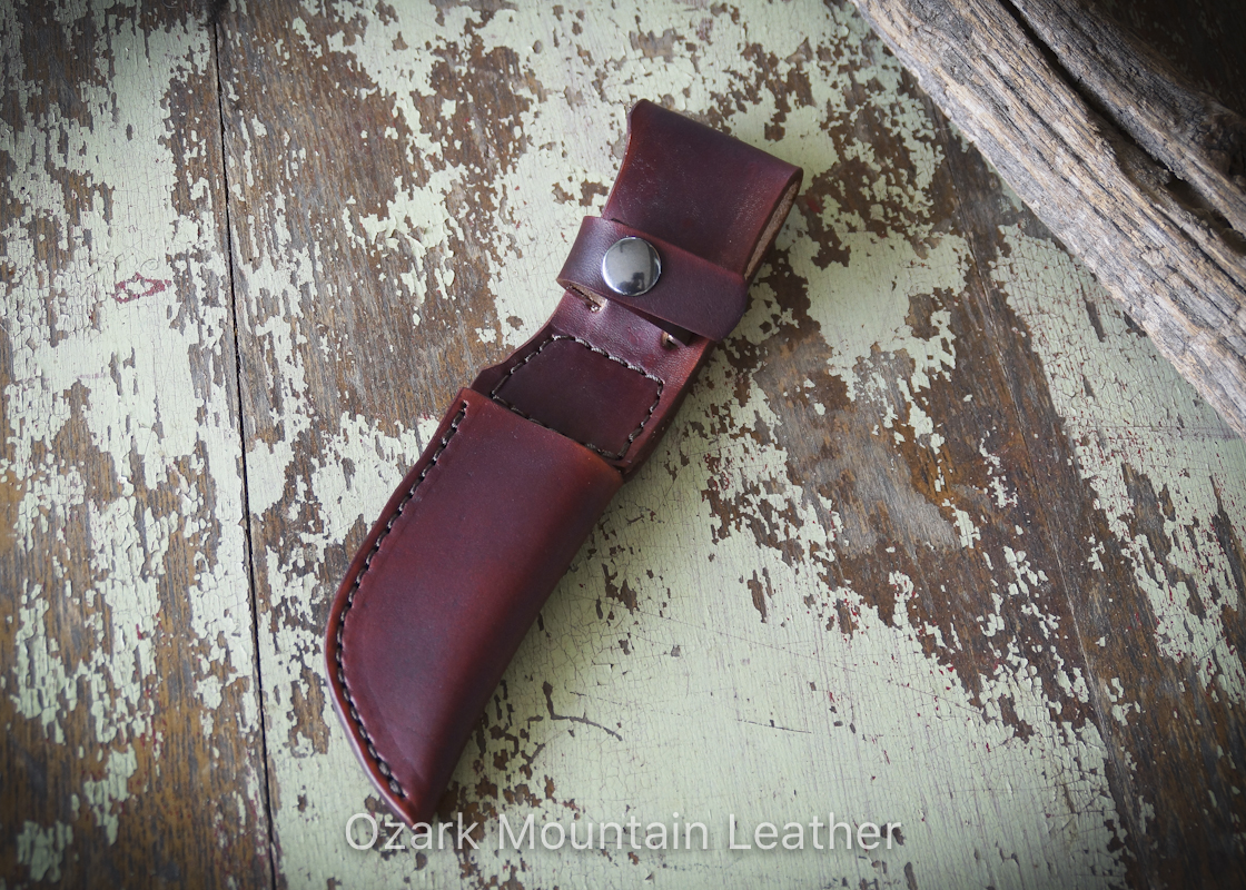 Hand Crafted Custom Leather Knife Sheaths Made To Fit Your Knife. by Ozark  Mountain Leather