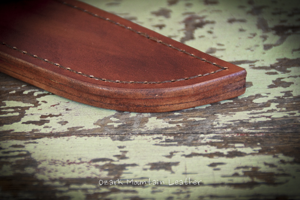 Hand Crafted Custom Leather Knife Sheaths Made To Fit Your Knife. by Ozark  Mountain Leather