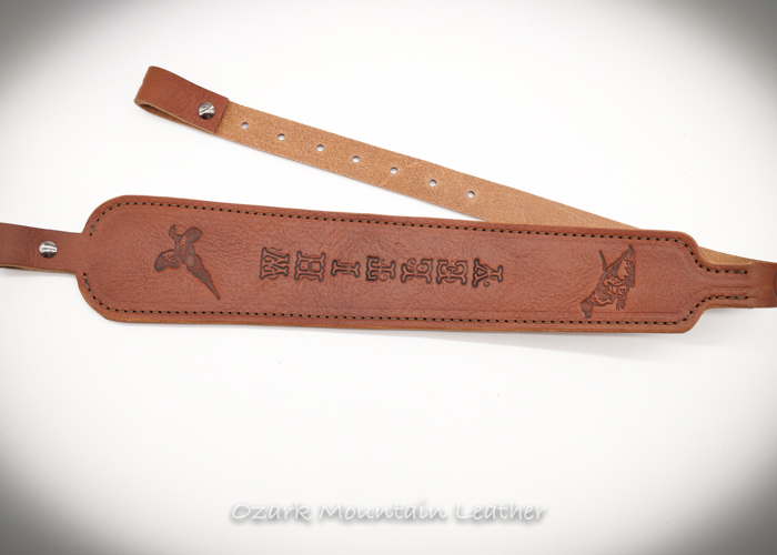 Hand Tooled vs NON Tooled Rifle Sling, Shotgun Sling or Guitar Strap ...