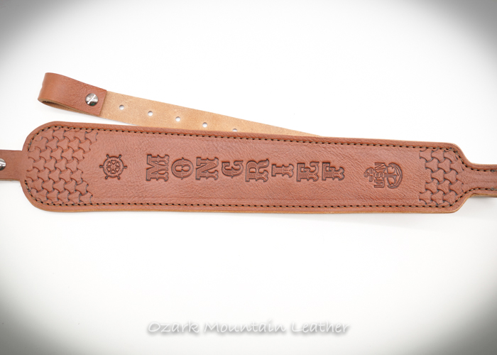 Hand Tooled vs NON Tooled Rifle Sling, Shotgun Sling or Guitar Strap -  Ozark Mountain Leather™